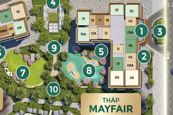 SHOP CHÂN ĐẾ M1-SH10 TÒA M1 - MAYFAIR, COSMOPOLITAN VINHOMES GLOBAL GATE